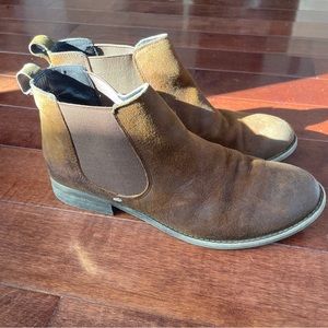 Franco Sarto Brown Chelsea Boot